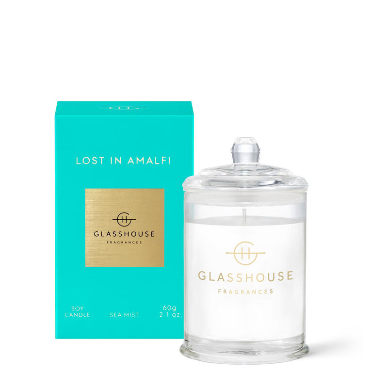Glasshouse Fragrances Lost In Amalfi Soy Candle 60g image number 0